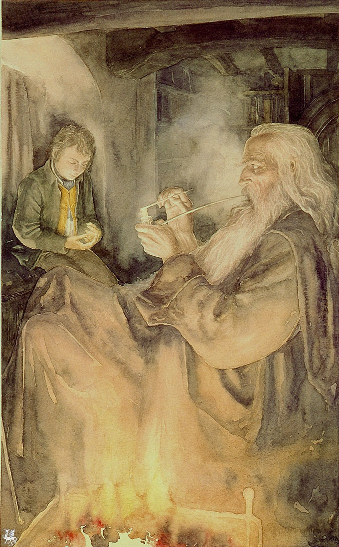Алан Ли. Фродо и Гендальф