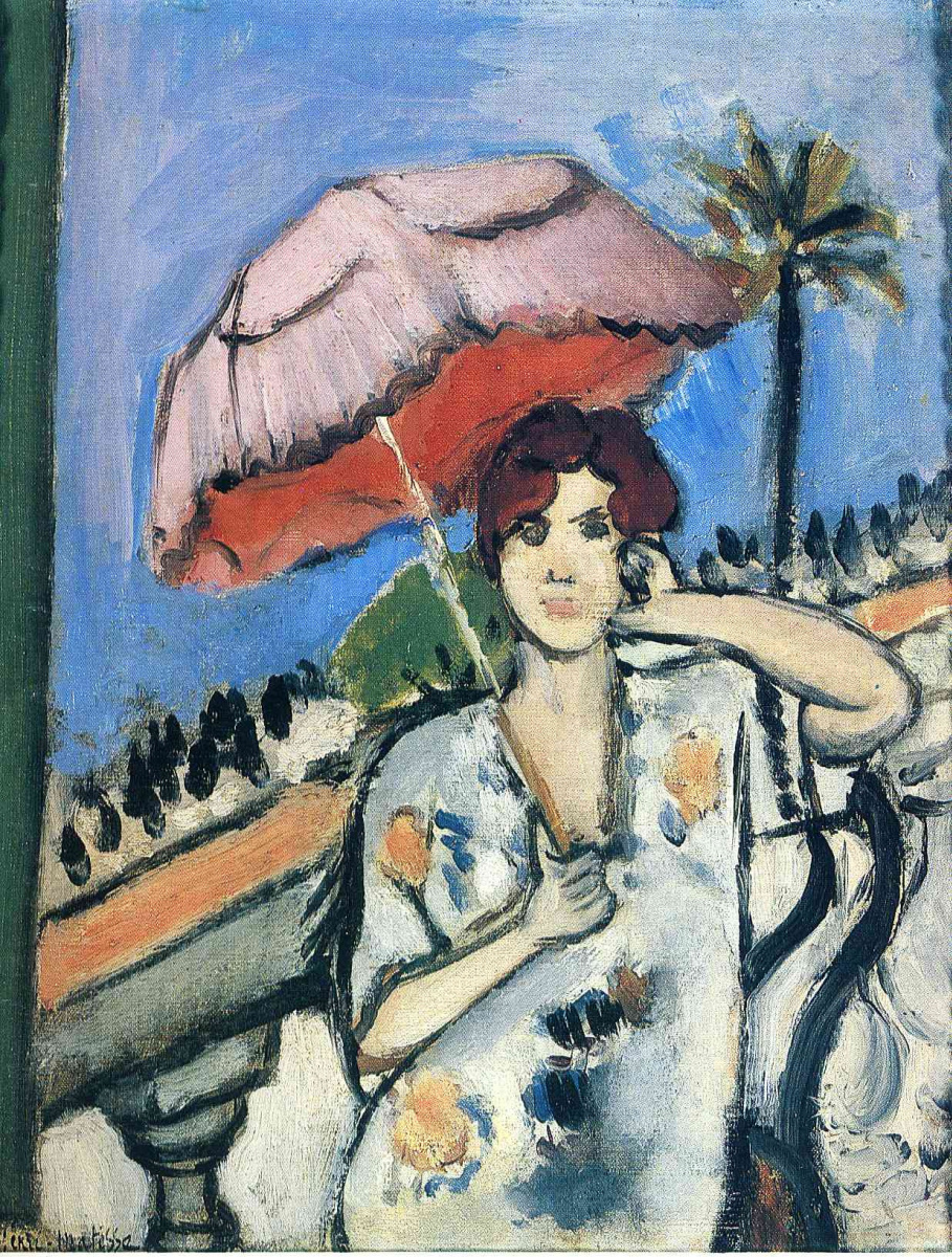 Henri Matisse. Lady under the umbrella