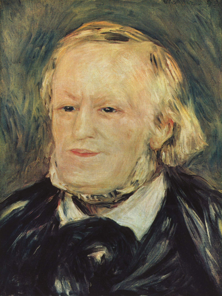 Pierre-Auguste Renoir. Portrait Of Richard Wagner