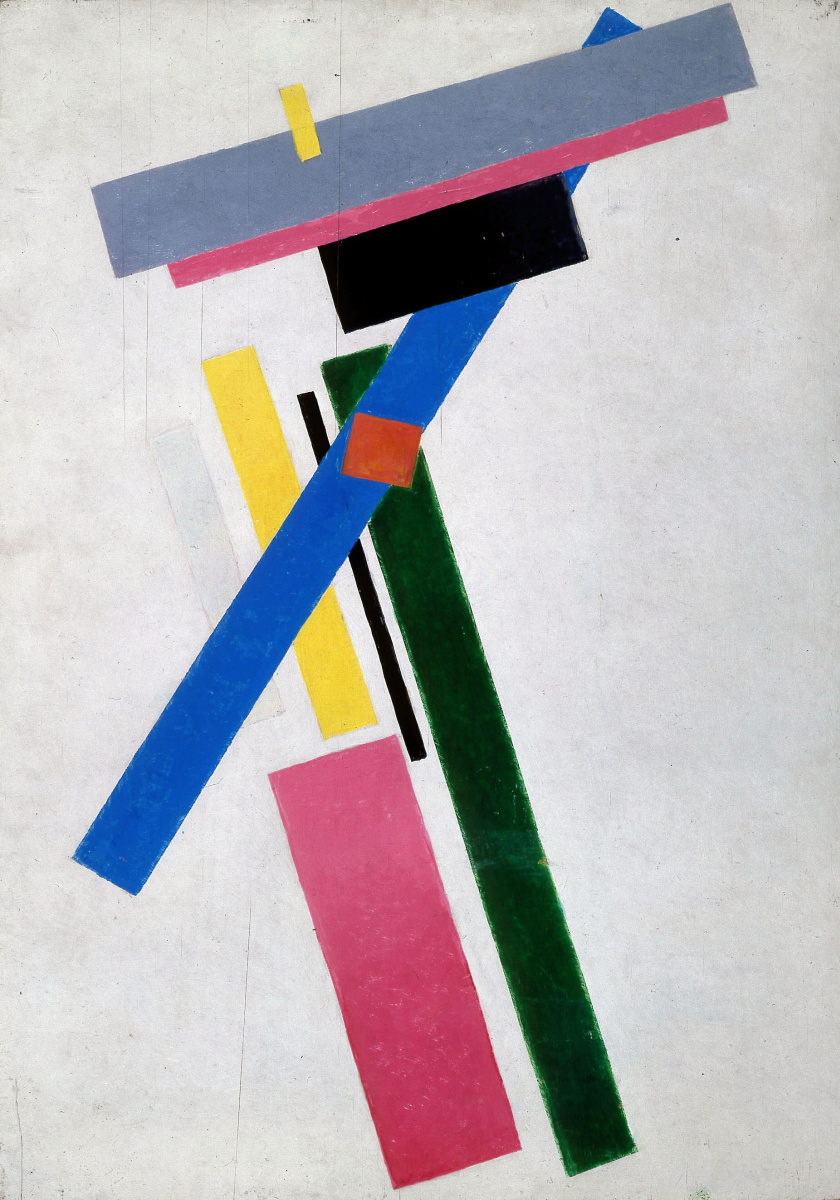 Kazimir Malevich. Suprematist construction of color