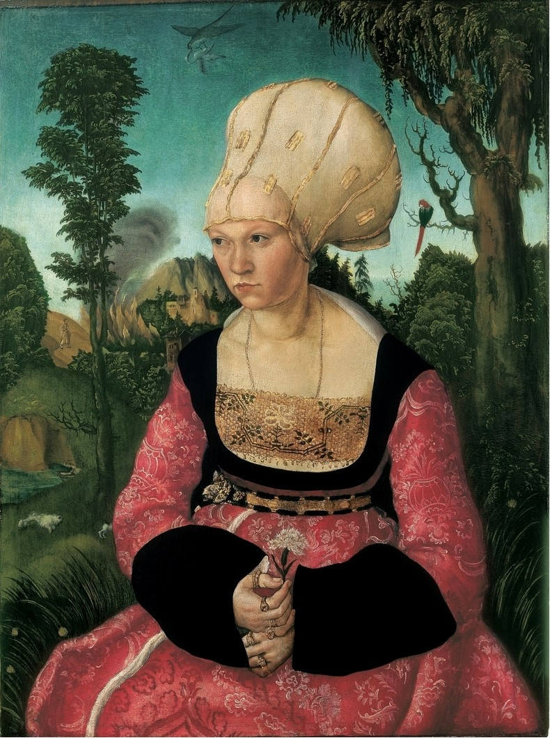 Lucas Cranach the Elder. Portrait Of Anna Cuspinian