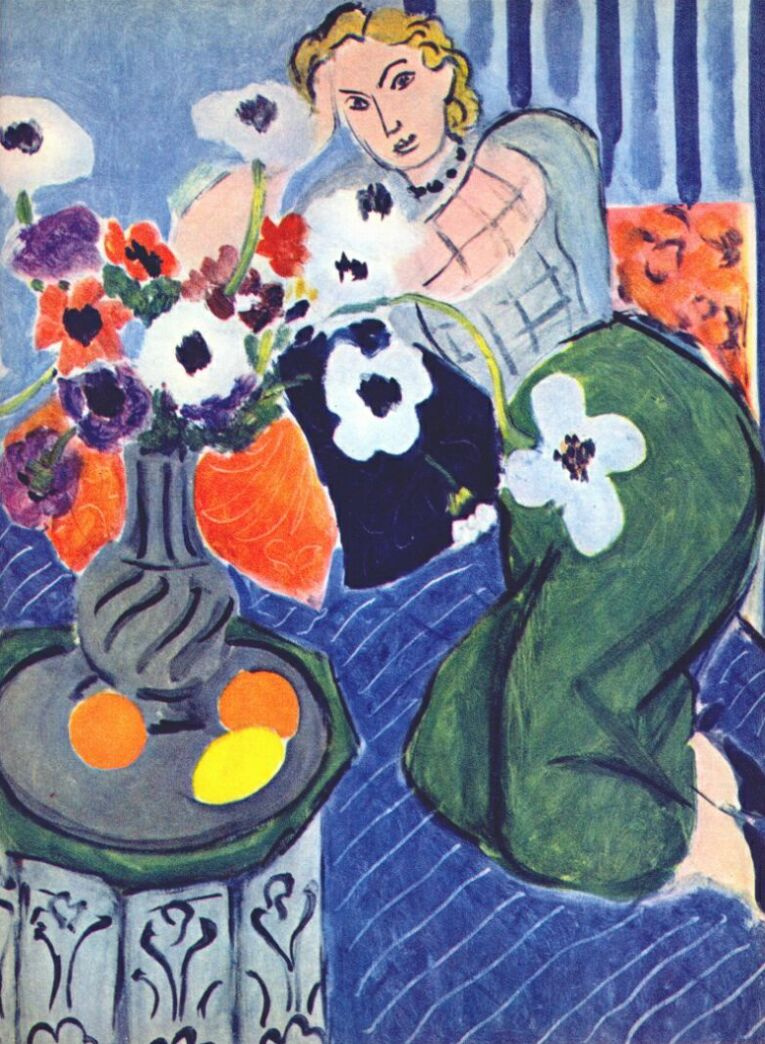 Henri Matisse. Одалиска. Синяя гармония