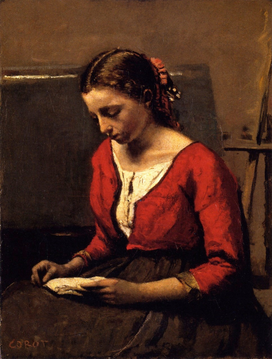 Reading girl