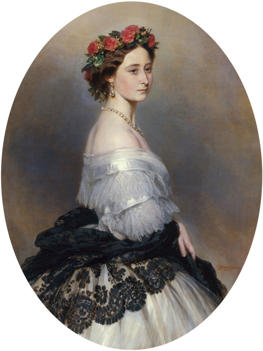 Franz Xaver Winterhalter. Princess Alice, later Grand Duchess of Hesse