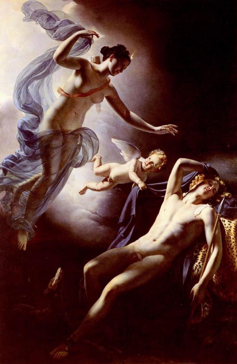 Jerome Martin Langlois. Diana and Endymion