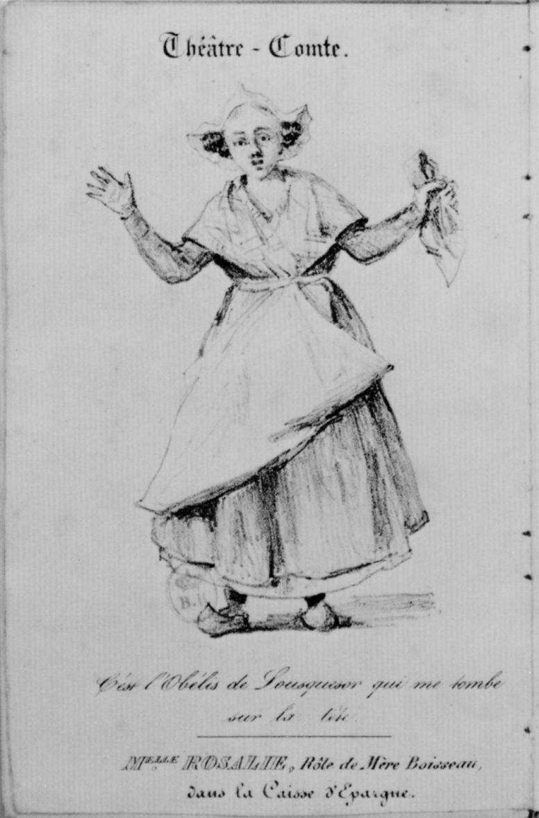Camille Corot. Madame Rosalie as Matushka Boisso