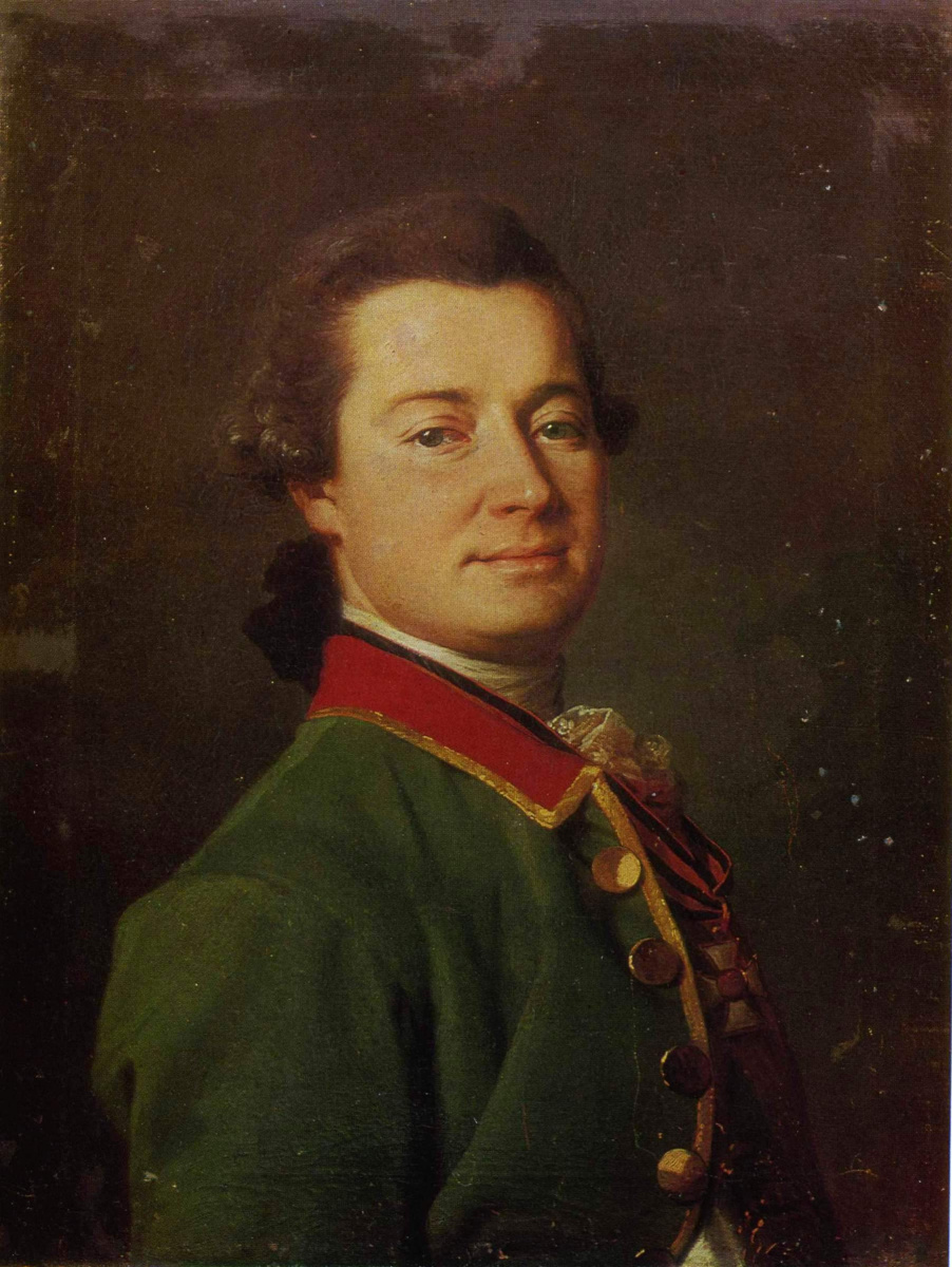 Dmitry Grigorievich Levitsky. Portrait of Colonel E. I. Allenbach