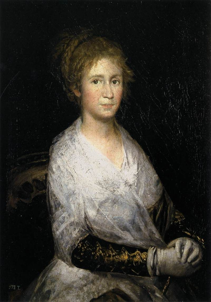 Francisco Goya. Josefa, Bayeux, the artist's wife