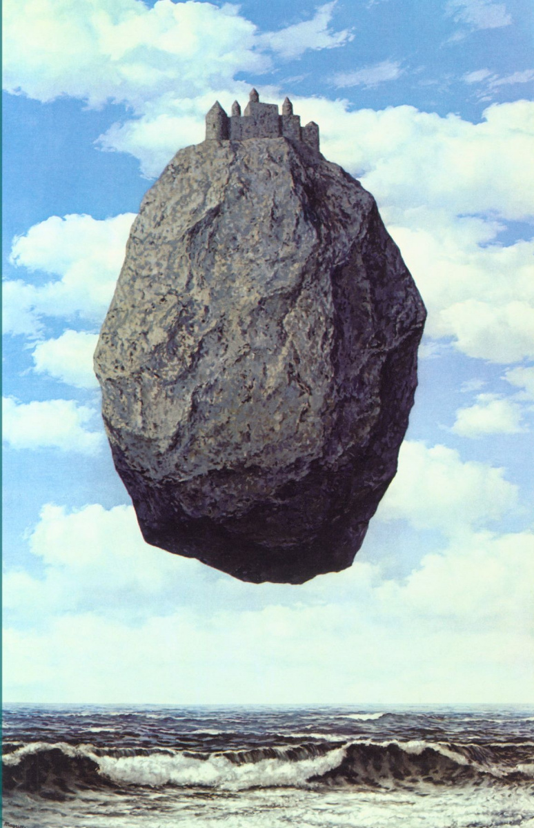 Rene Magritte. Замок в Пиренеях