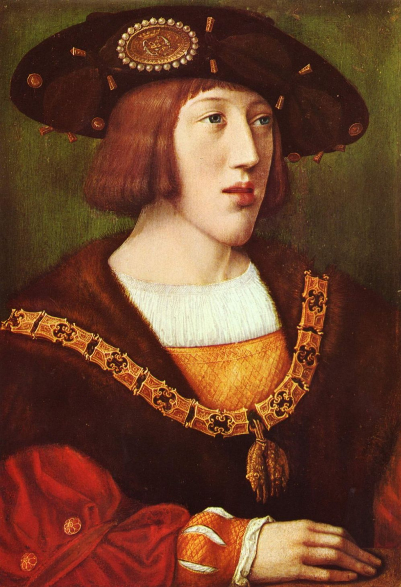 Bernart Van Orley. Portrait of a young Charles V