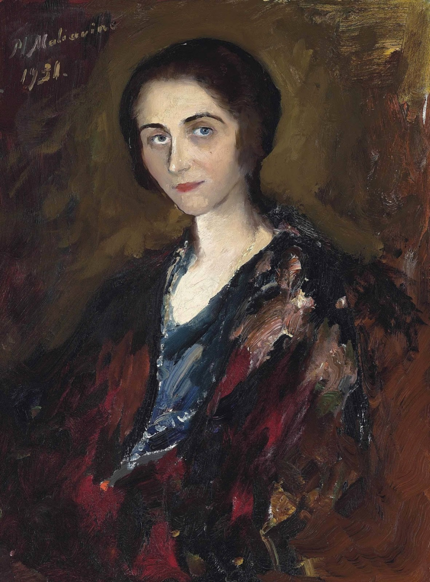 Filipp Andreevich Malyavin. Female portrait