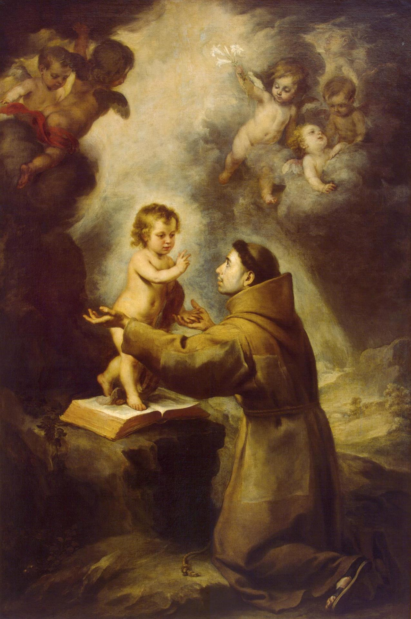Buy digital version: The Vision Of Saint Anthony Of Padua by