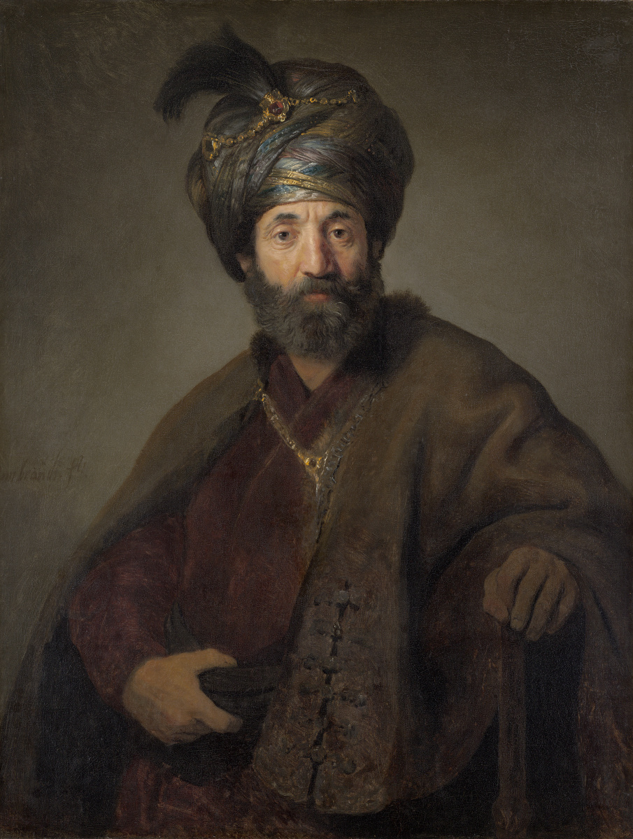 Rembrandt Harmenszoon van Rijn. Türke (Mann in orientalischer Tracht)