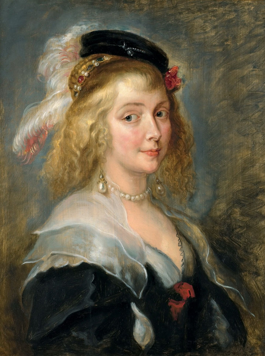 Peter Paul Rubens. Portrait Of Elena Forman