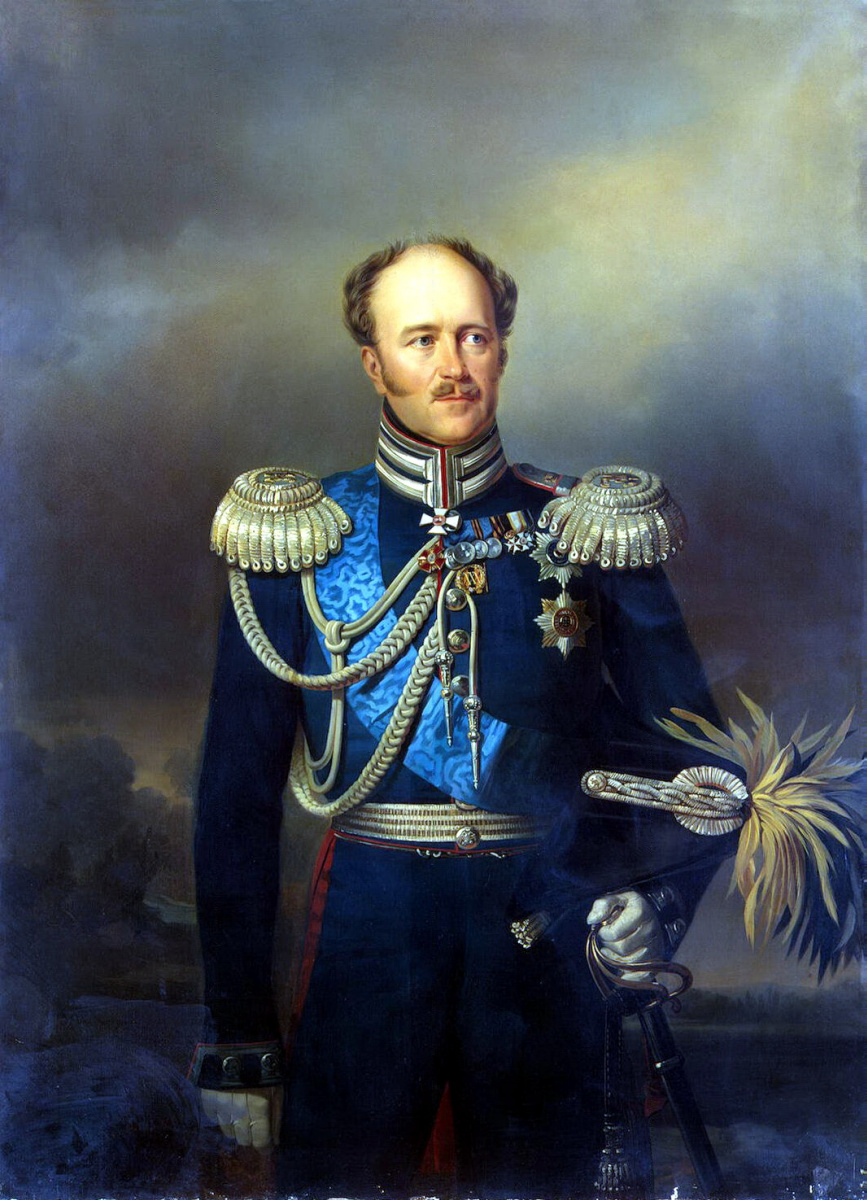Egor Ivanovich Botman. Portrait Of Alexander Khristoforovich Benkendorf