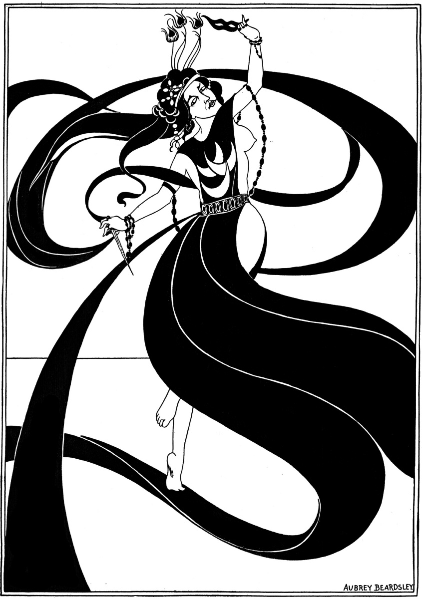 Aubrey Beardsley. Oriental Dancer