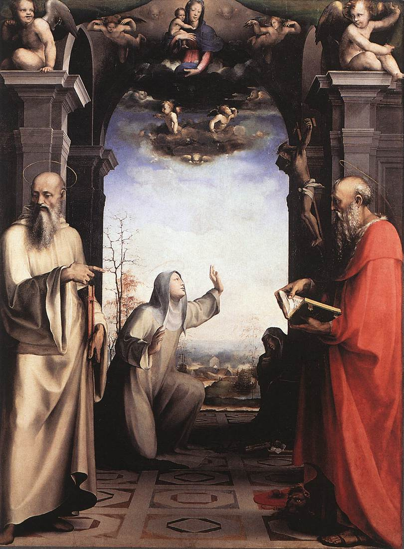 Domenico Beccafumi. St. Catherine