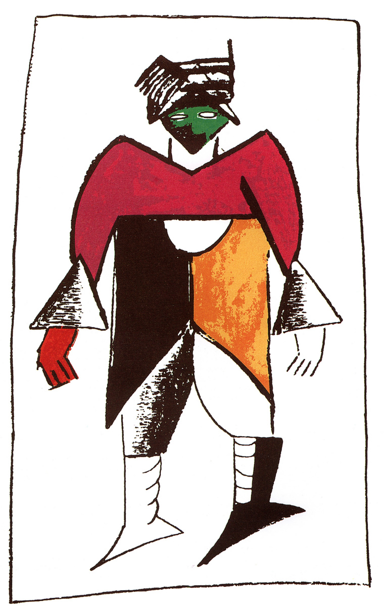 Kazimir Malevich. Anzug "New Man"