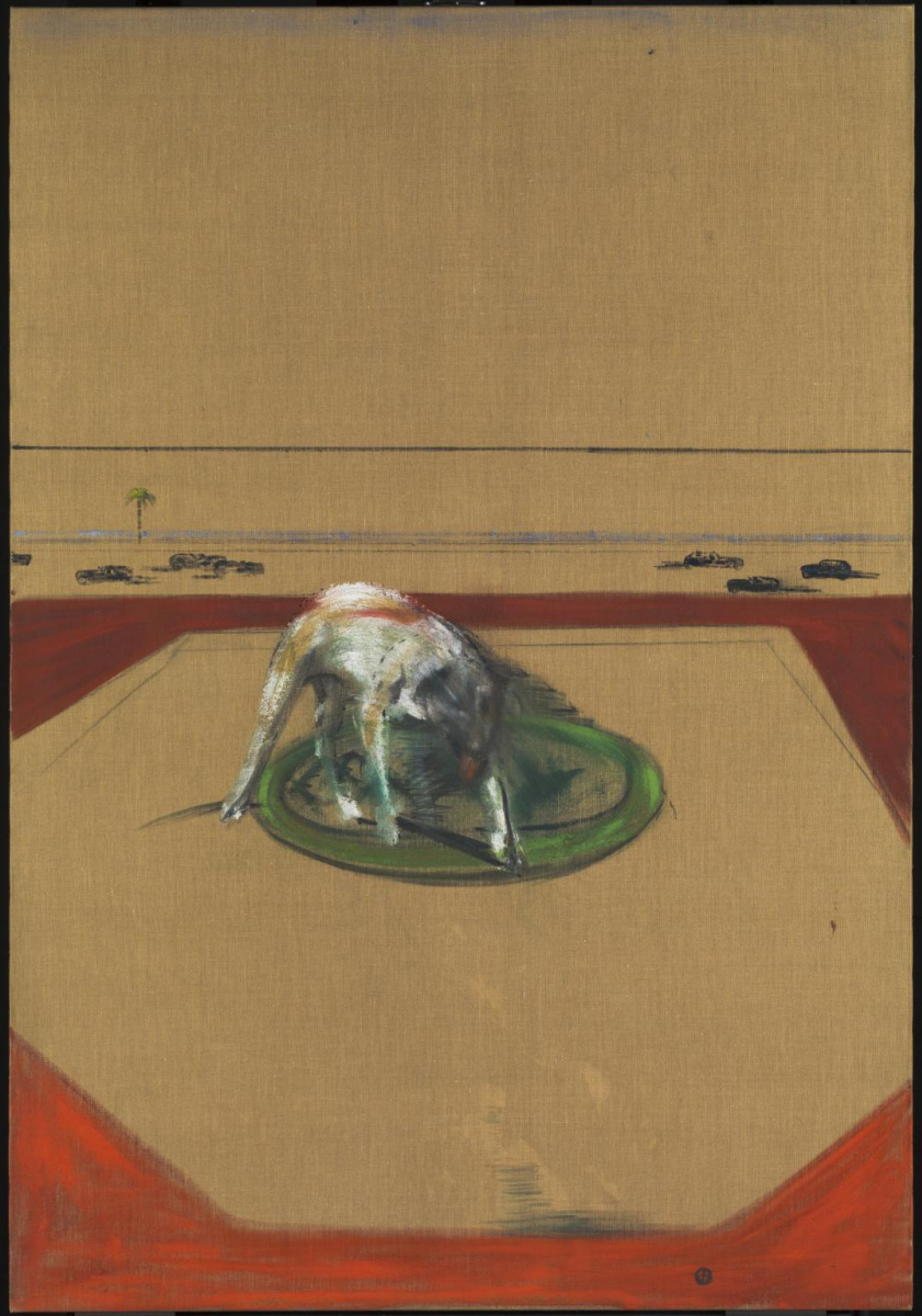 Francis Bacon. Sketch dog