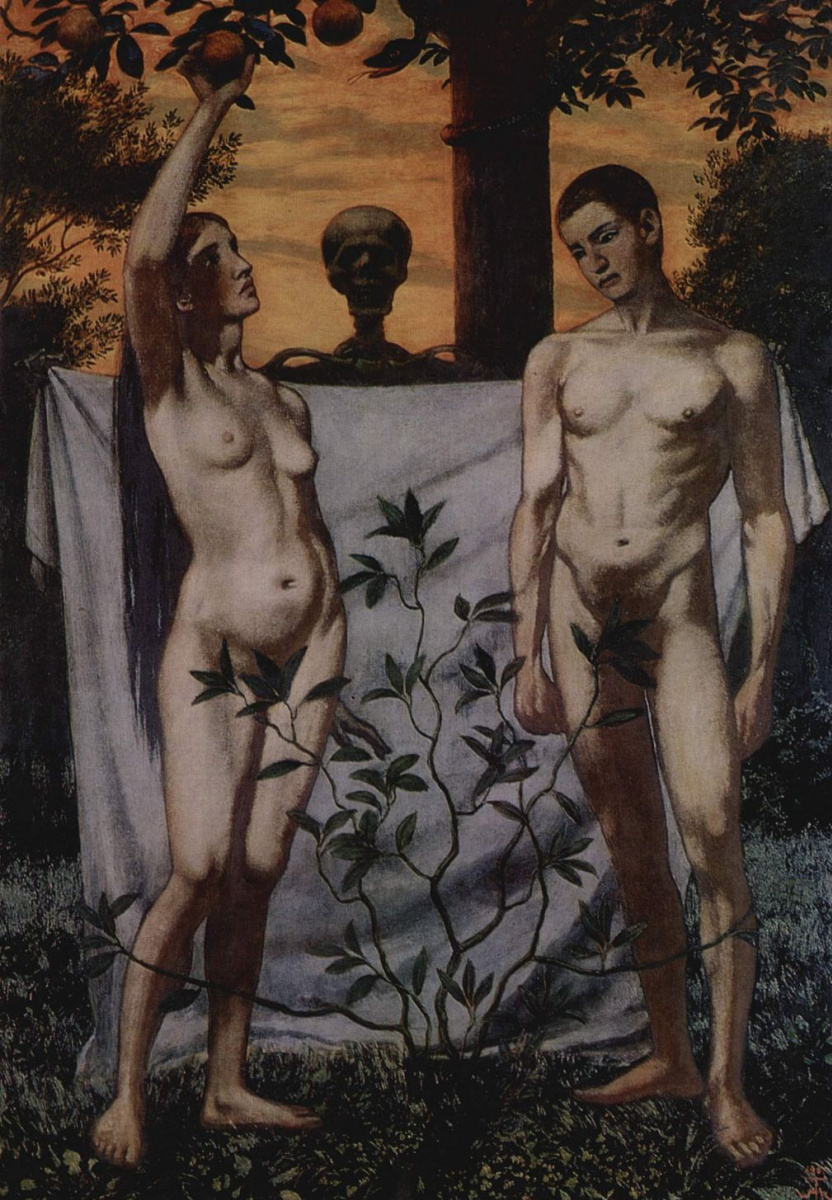 Hans Toma. Adam and eve
