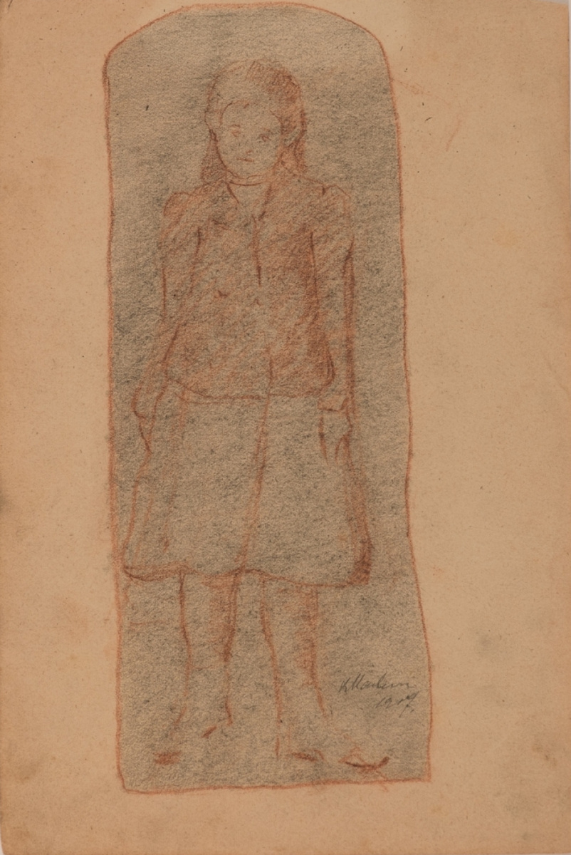 Kazimir Malevich. Standing girl