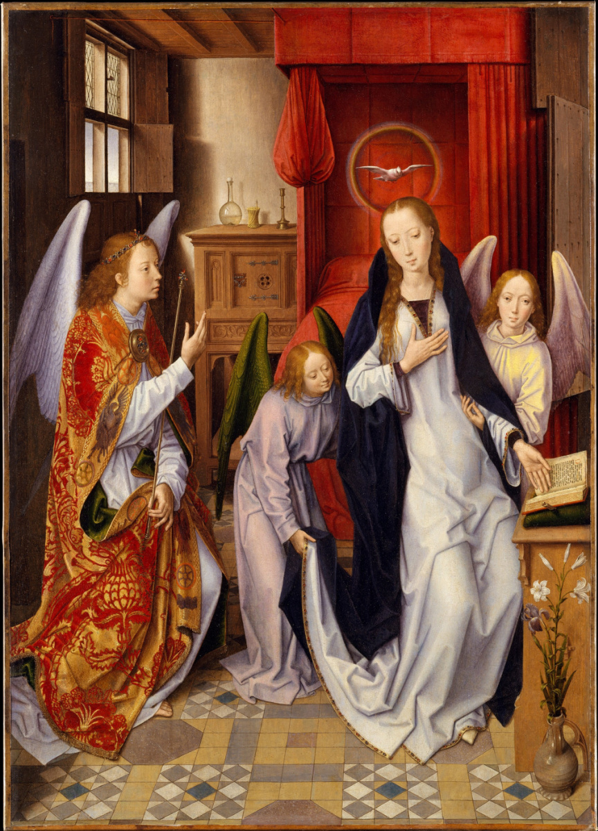 Hans Memling. The Annunciation