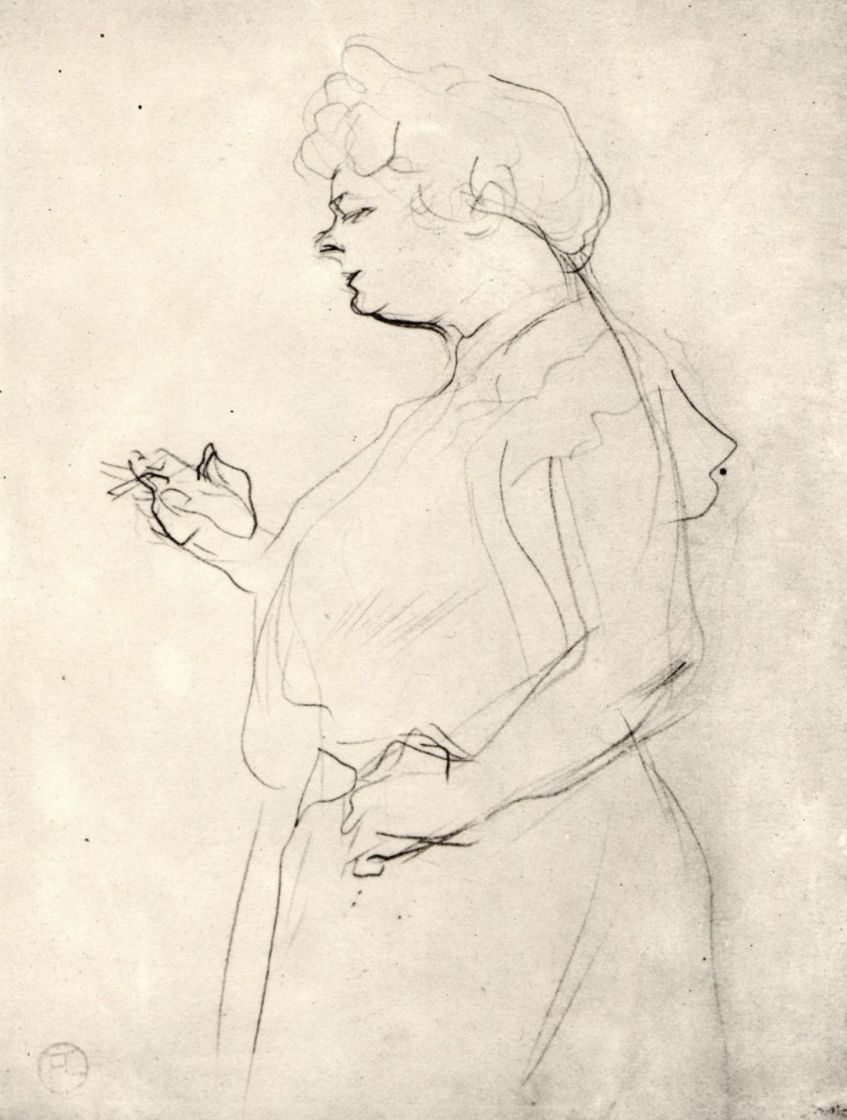 Henri de Toulouse-Lautrec. Lucy Bellange