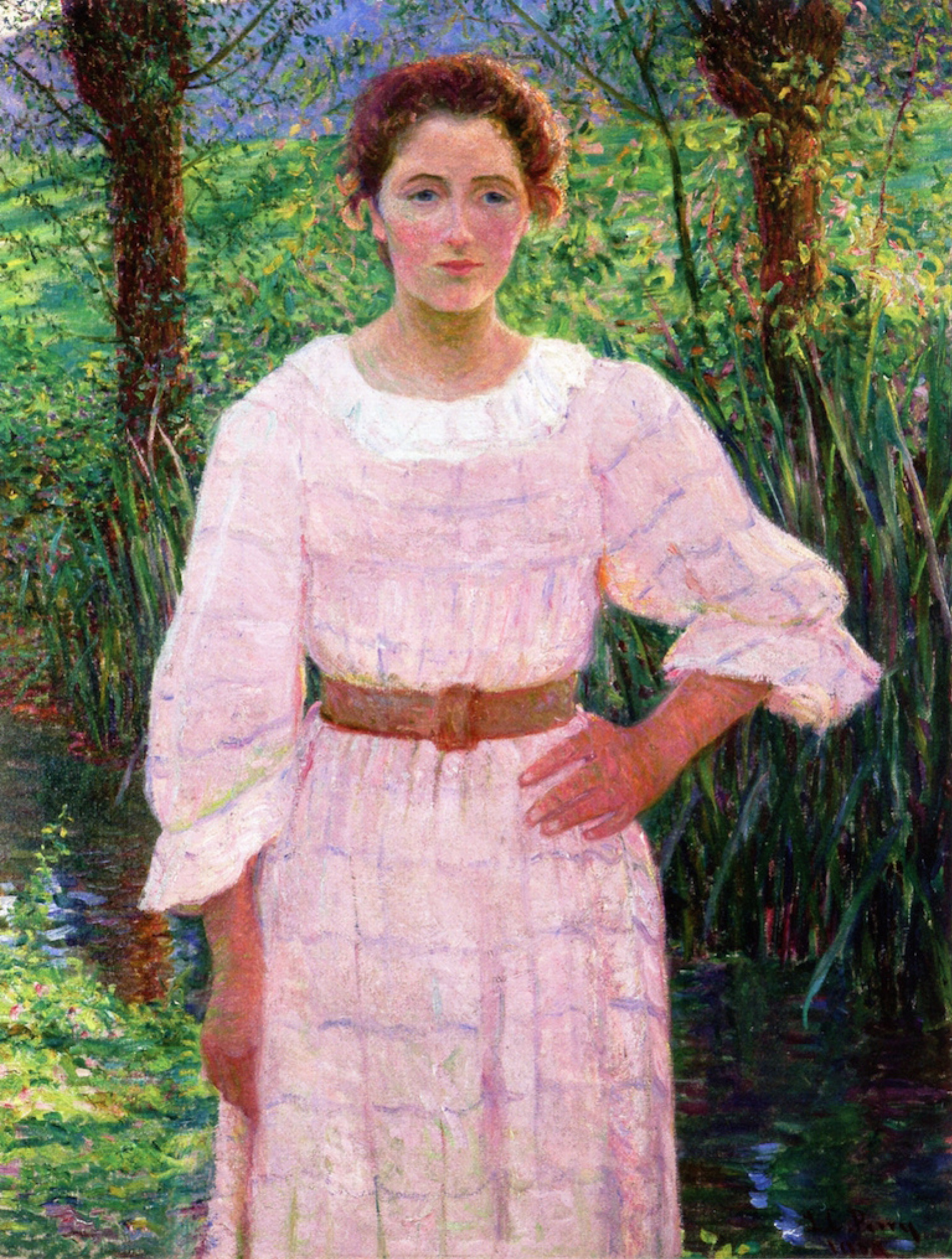lilla cabot perry lady in evening dress Lilla Cabot Perry: An American Impressionist | Exhibition