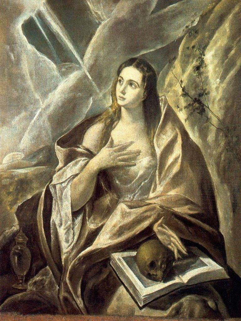 Domenico Theotokopoulos (El Greco). Penitent Mary Magdalen