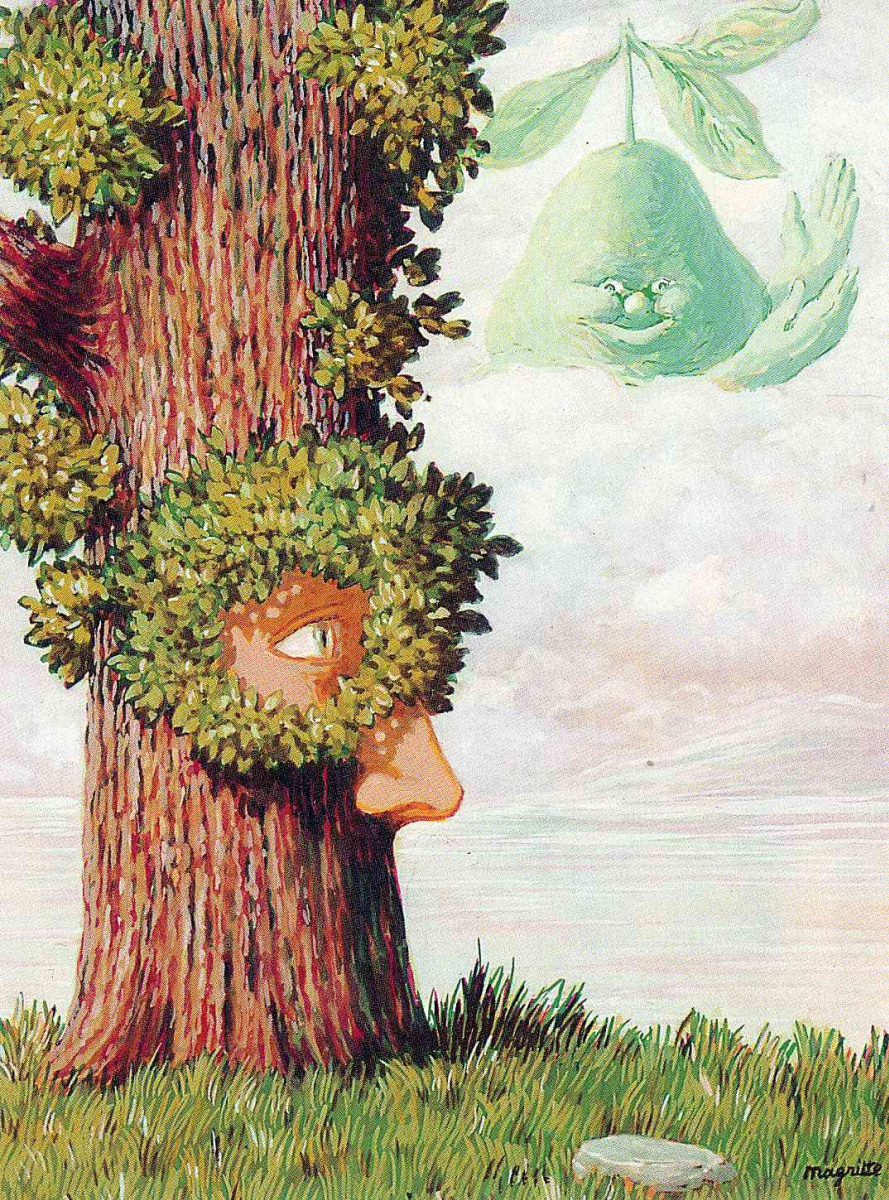 Rene Magritte. Alice in Wonderland