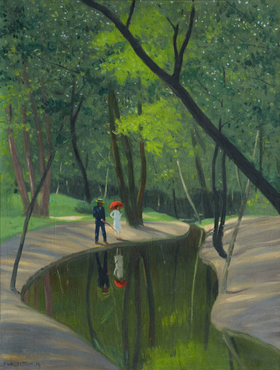 Felix Vallotton. The Bois de Boulogne