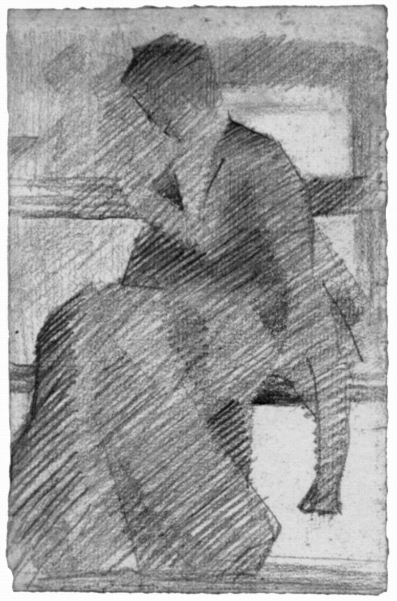 Georges Seurat. The woman on the bench