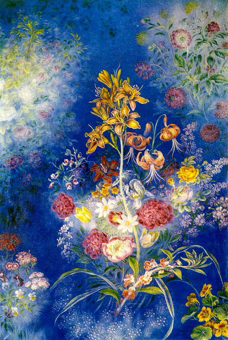 Kateryna Vasylivna Bilokur. A bouquet of flowers