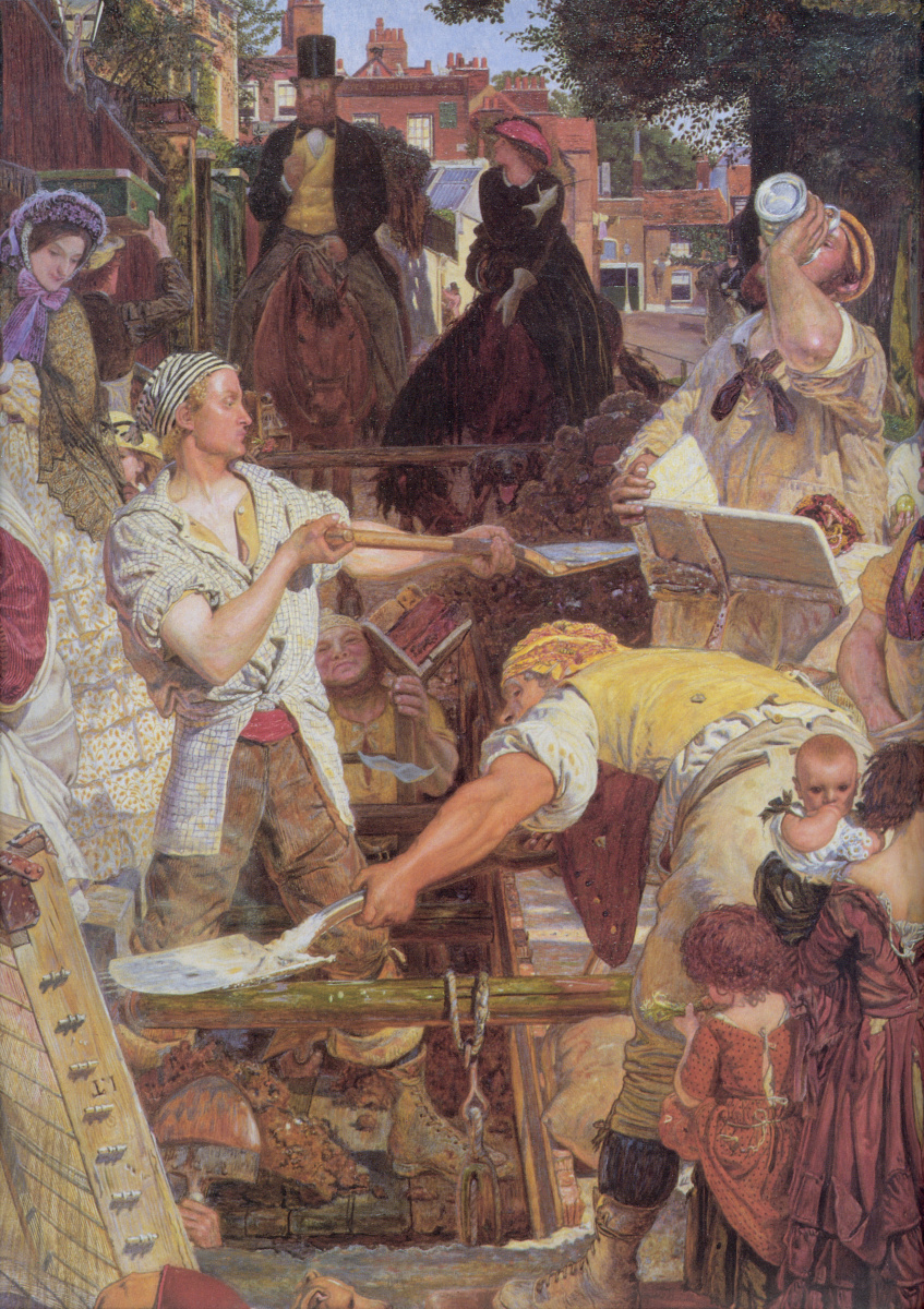 Ford Madox Brown. Work. Fragment