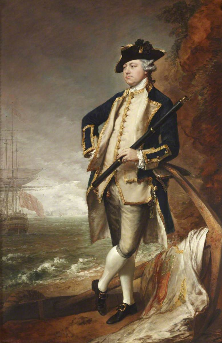 Commander Augustus Hervey, later Vice-Admiral, and 3rd Earl of Bristol