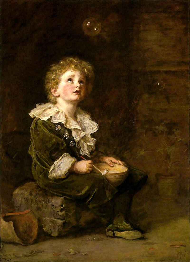 Bubbles (William Milborn James, the grandson of the artist)