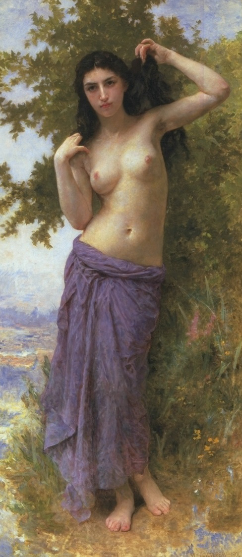 William-Adolphe Bouguereau. Roman beauty