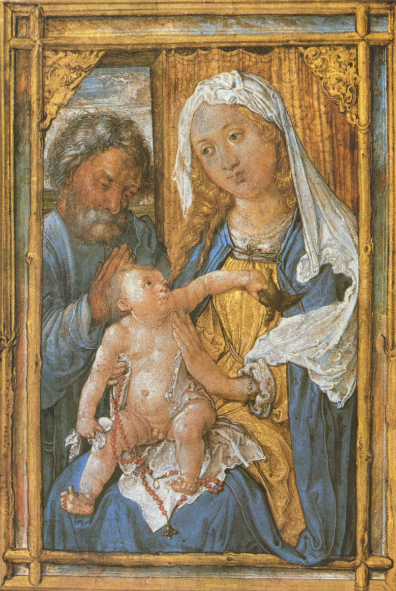 Albrecht Dürer. Holy family