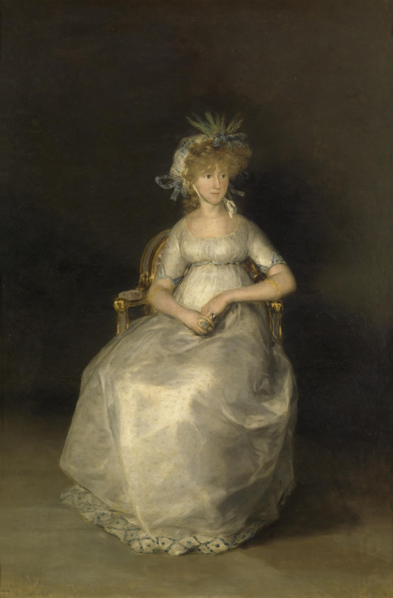 Francisco Goya. Portrait of the Countess of Chinchon