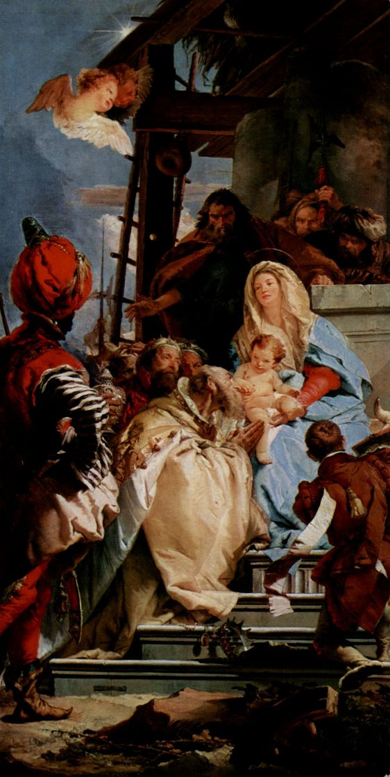 Giovanni Battista Tiepolo. Worship of kings