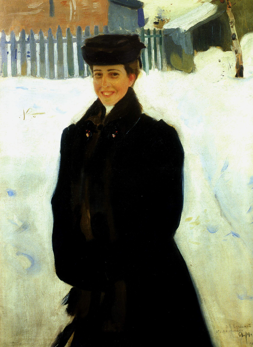 Alexander Murashko. Portrait lf Kuksinoy