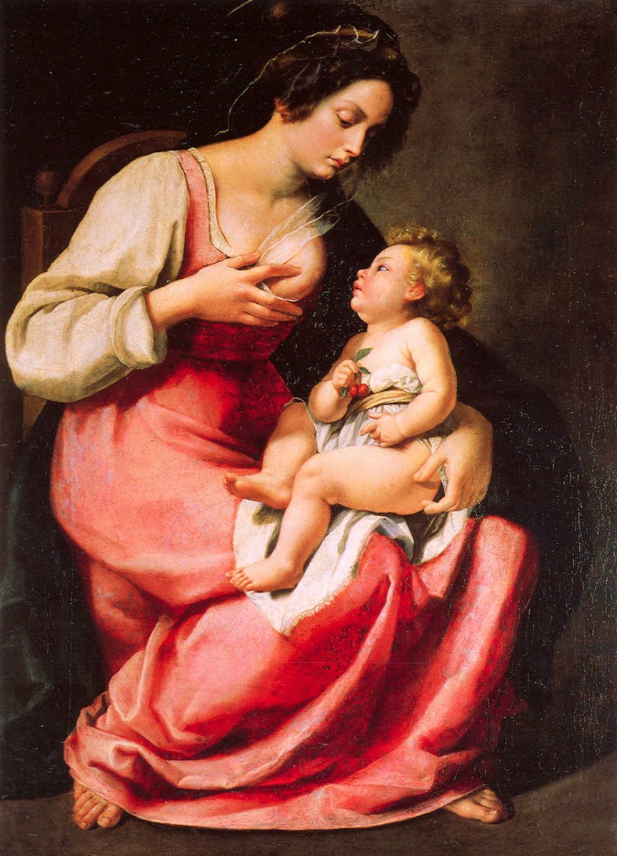 Artemisia Gentileschi. Madonna and Child