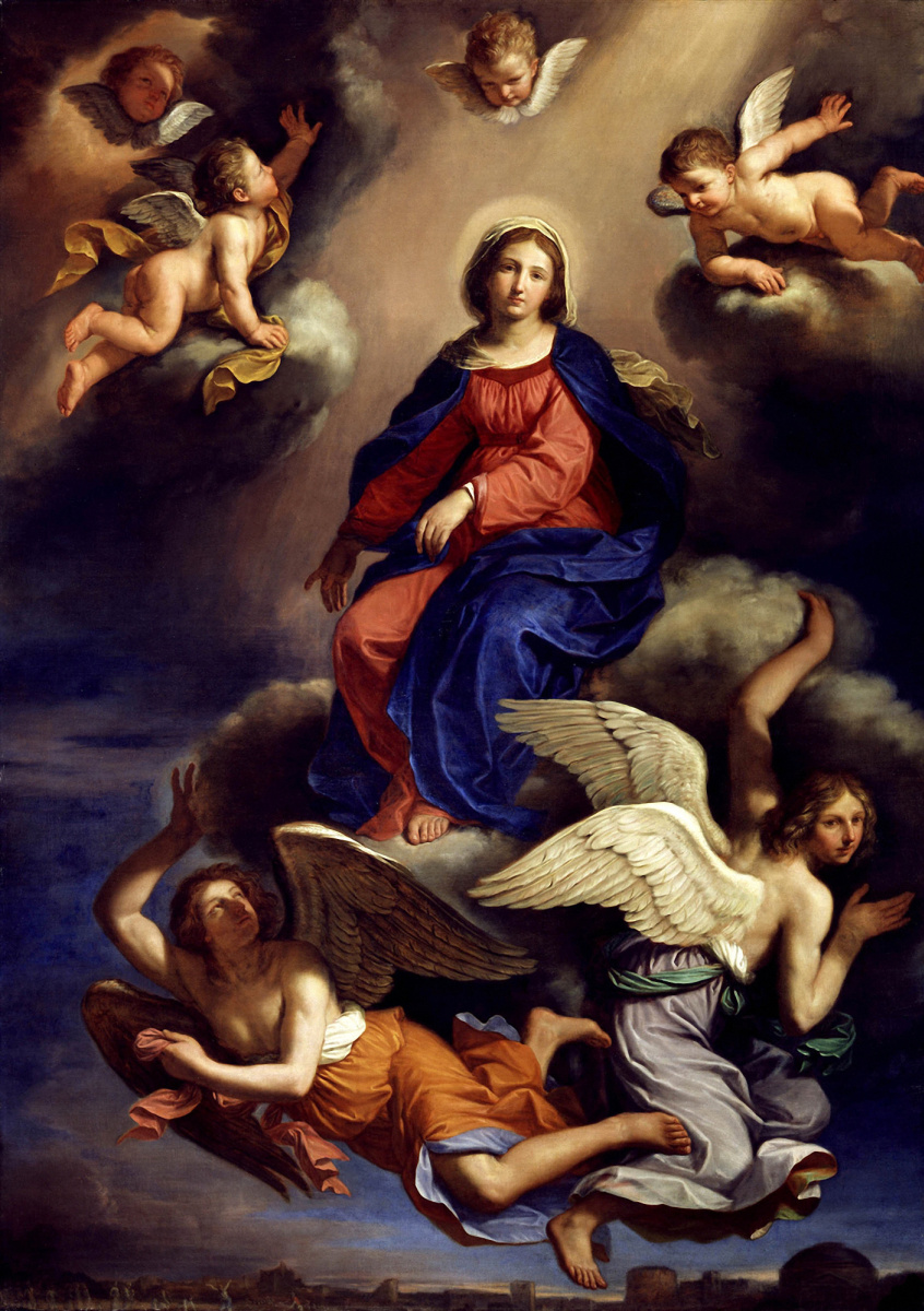 Giovanni Francesco Guercino. Assumption of the Virgin.
