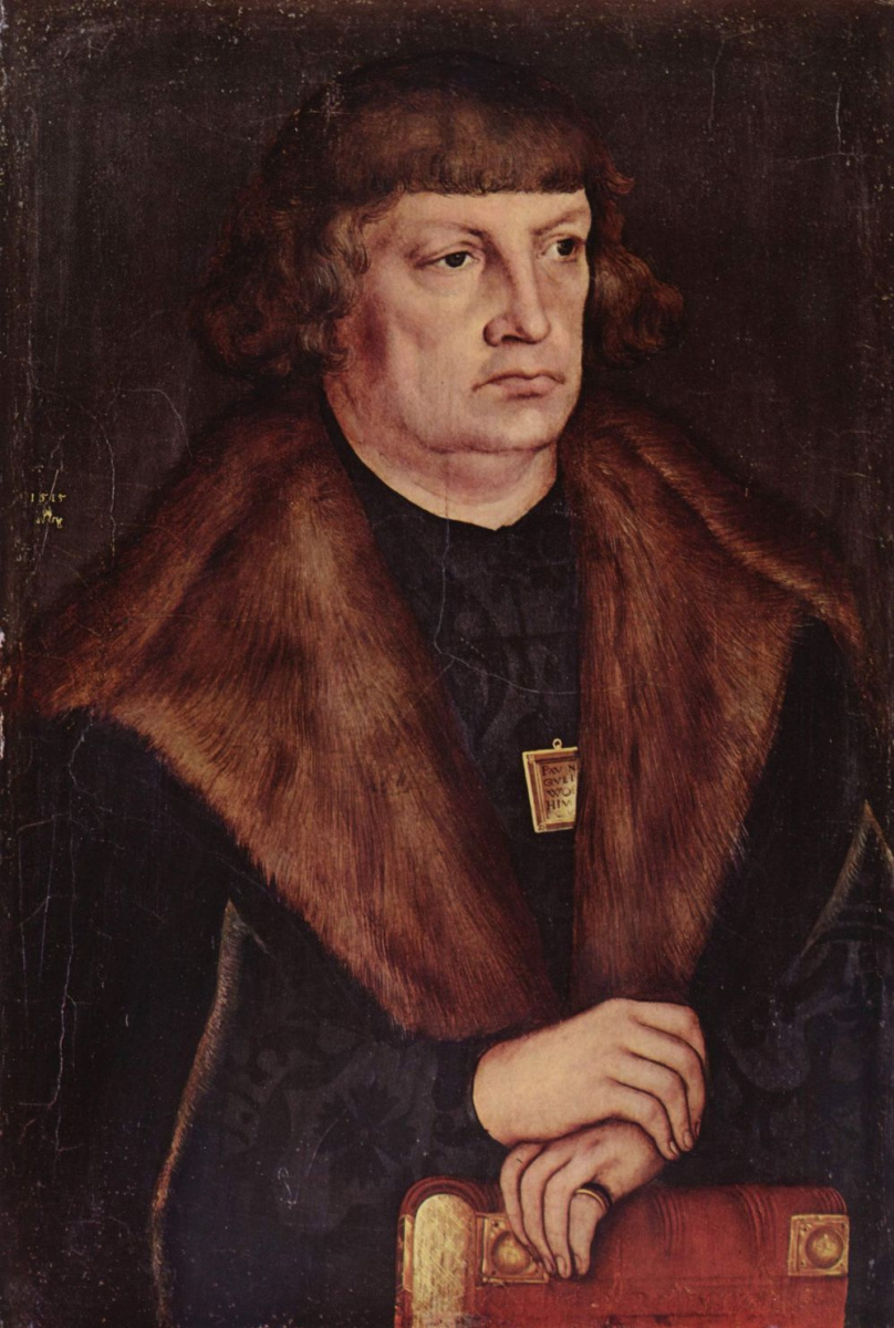 Lucas Cranach the Elder. Portrait of burgomaster Weissenfels