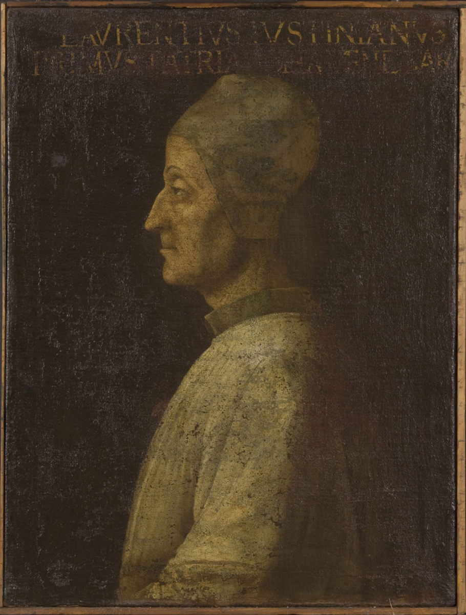 Gentile Bellini. Portrait of Lorenzo Giustiniani