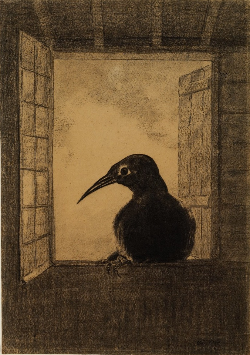 Odilon Redon. Raven