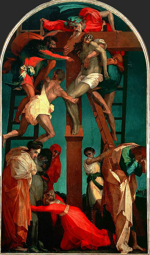 Fiorentino Rosso. The descent from the cross