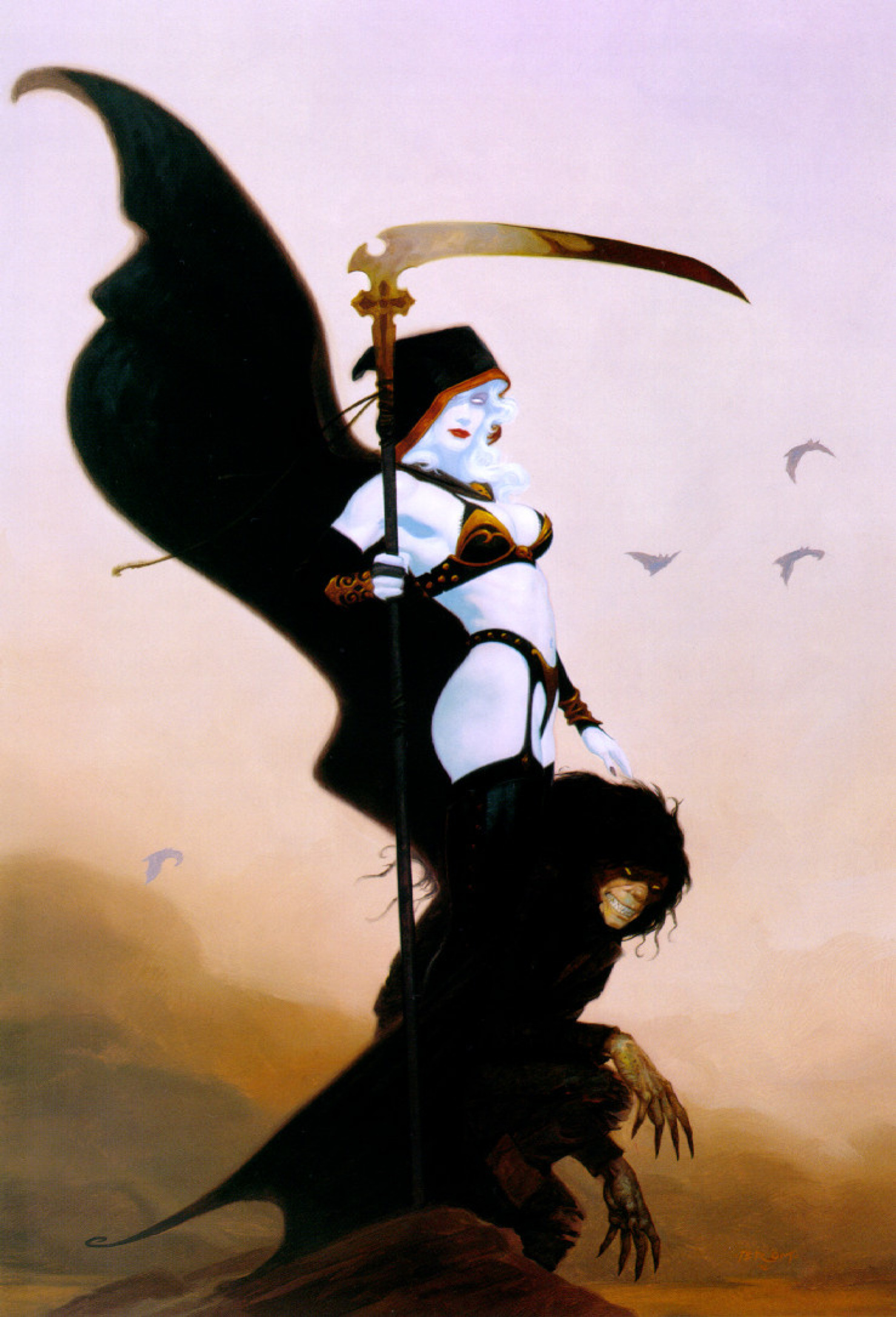 Lady death by Gerald Brom: History, Analysis & Facts | Arthive