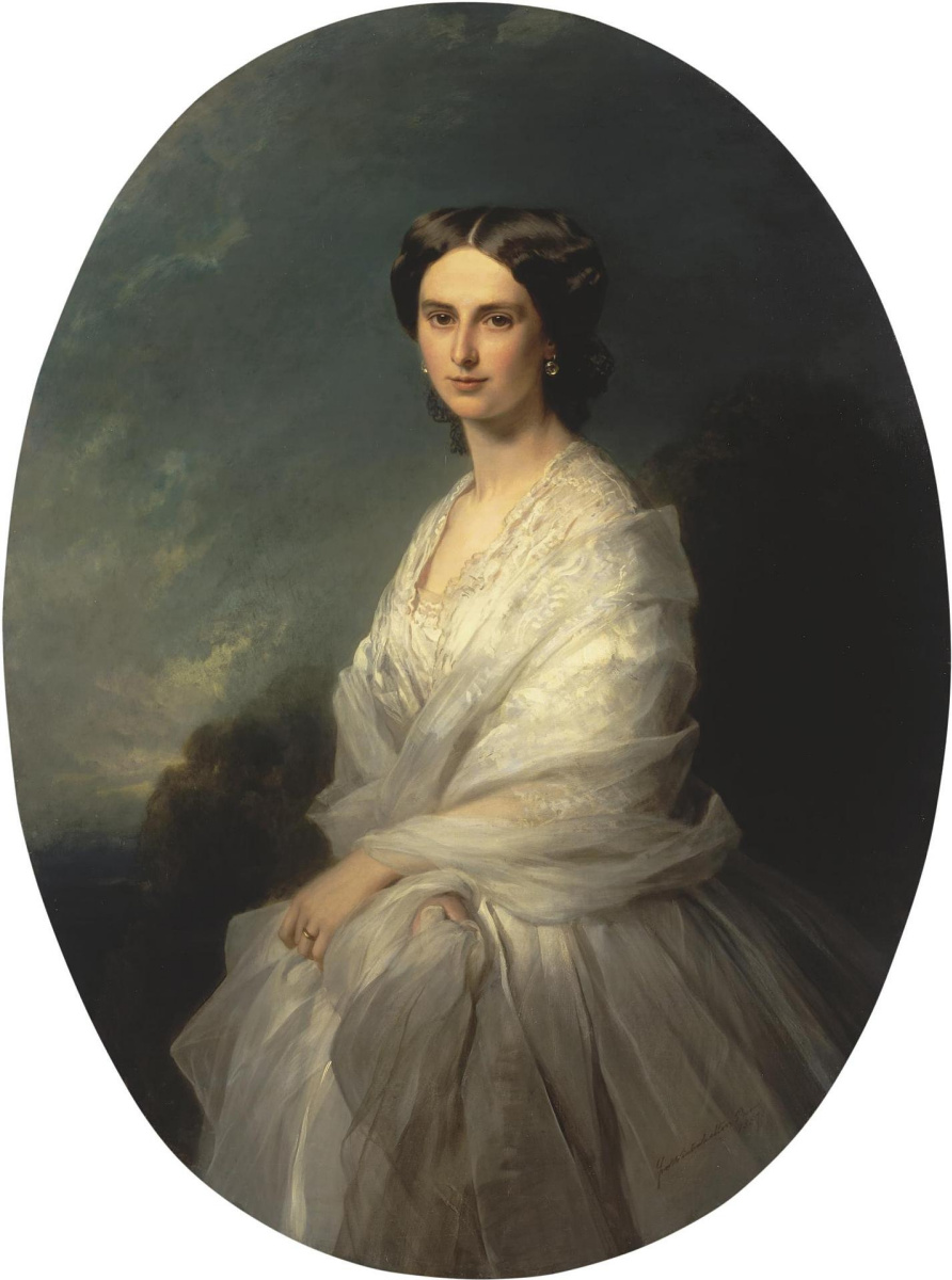 Franz Xaver Winterhalter. Portrait of Countess Sophia Andreevna the Bobrinskaya