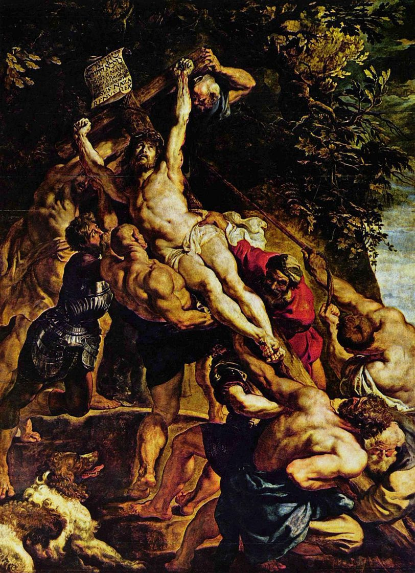 Peter Paul Rubens. The Erection Of The Cross